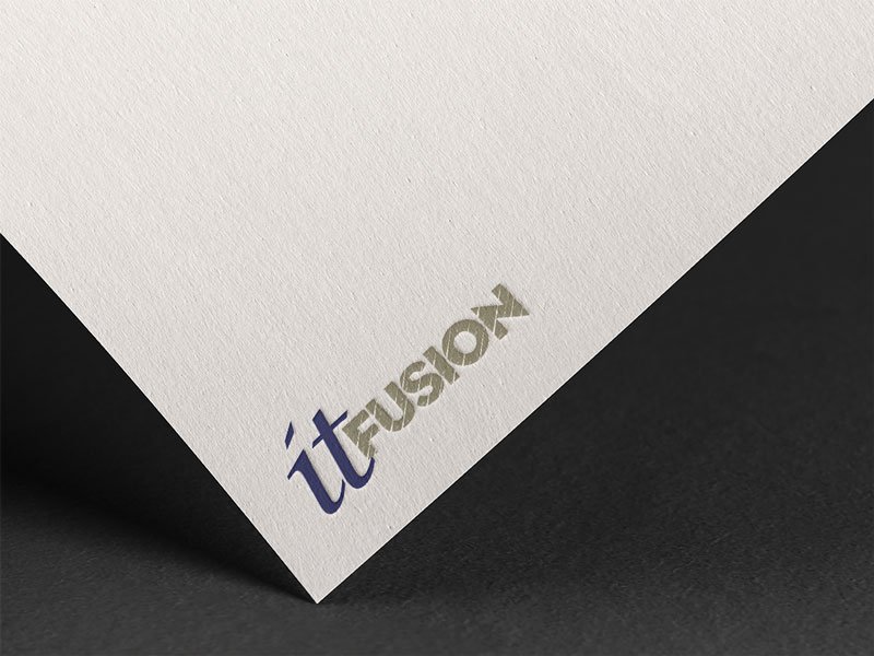 logo dizajn za it fusion