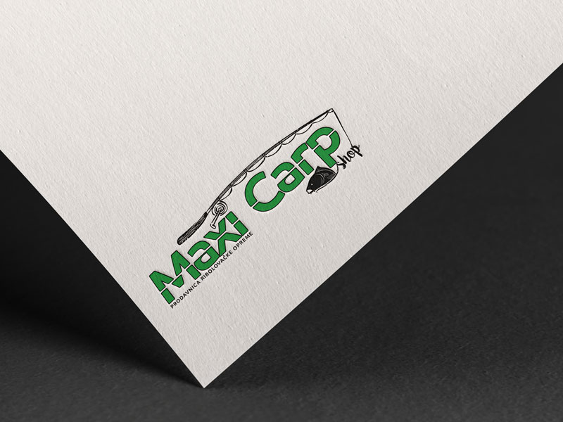 maxi carp shop logo dizajn