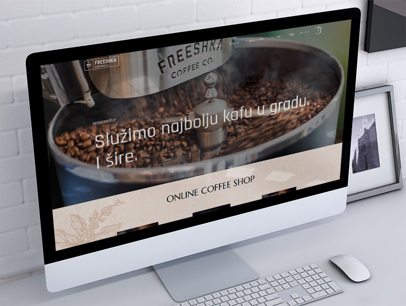 freeshka kafa izrada sajta i internet prodavnice
